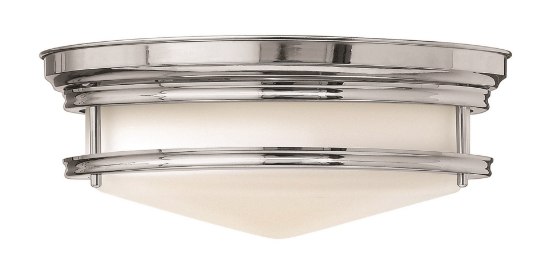 Picture of 32w Foyer Hadley LED Etched Opal Chrome Flush Mount