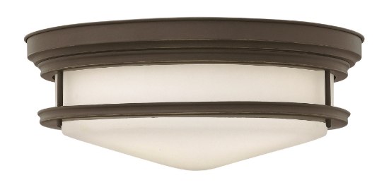 Picture of 48w Foyer Hadley LED Etched Opal Oil Rubbed Bronze Flush Mount