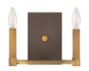 Foto para 60w Sconce Fulton CAND Bronze Two Light Sconce