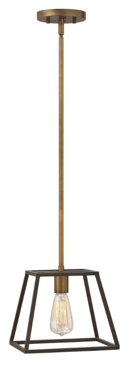 Picture of 100w Mini-Pendant Fulton MED Bronze Stem Hung Pendant