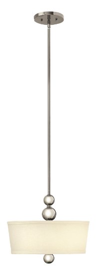 Picture of 100w Foyer Zelda MED Polished Nickel Stem Hung Pendant