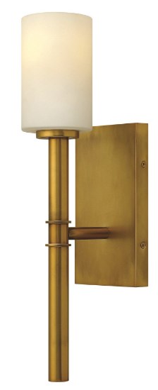 Picture of 100w Sconce Margeaux MED Etched Opal Vintage Brass