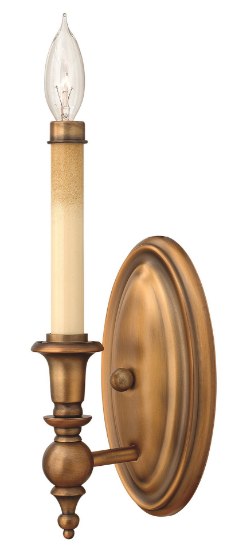 Foto para 60w Sconce Yorktown CAND Brushed Bronze