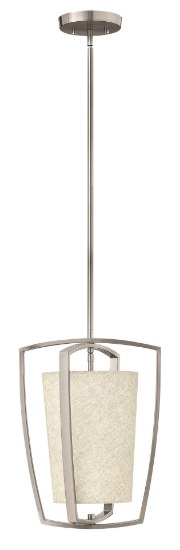 Foto para 100w Foyer Blakely MED Brushed Nickel Pendant