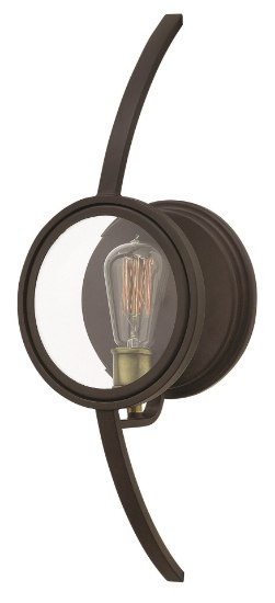 Picture of 100w Sconce Fulham MED Clear Beveled Buckeye Bronze