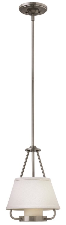 Foto para 100w Mini-Pendant Cole MED Etched Opal Brushed Nickel