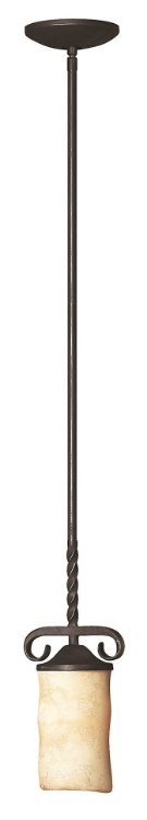 Foto para 100w Mini-Pendant Casa MED Antique Scavo Olde Black