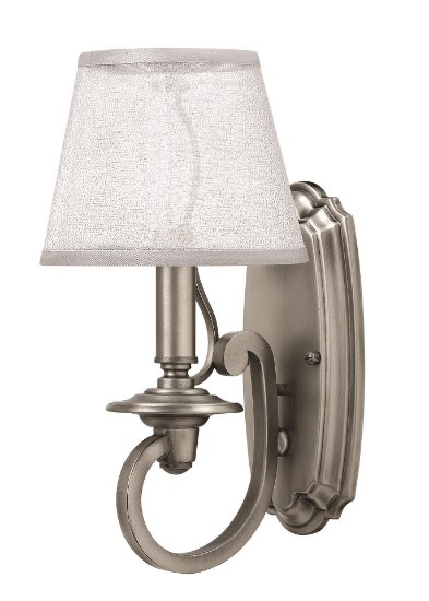 Picture of 60w Sconce Plymouth CAND Polished Antique Nickel