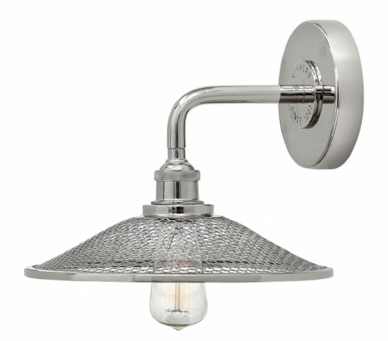 Picture of 60w Sconce Rigby MED Polished Nickel