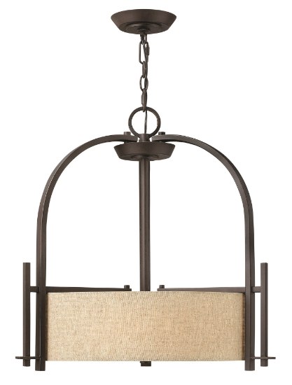 Picture of 100w Foyer Sloan MED Regency Bronze Inverted Pendant