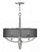 Picture of 60w Foyer Ascher CAND Polished Nickel Foyer Pendant