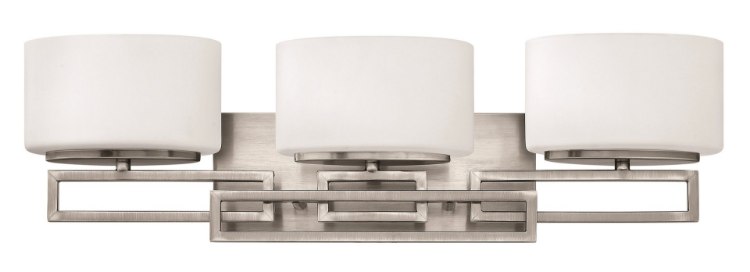Picture of 60w Bath Lanza G-9 Etched Opal Antique Nickel Bath Three Light