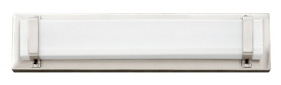 Foto para 15w Bath Tremont LED Etched White Acrylic Polished Nickel Bath Two Light