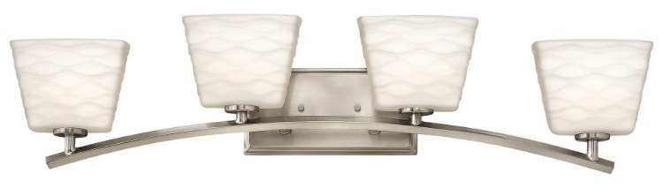 Picture of 60w Bath Tory G-9 Etched Opal Brushed Nickel Bath Four Light