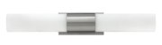 Foto para 15w Bath Portia LED Etched Opal Brushed Nickel Bath Two Light