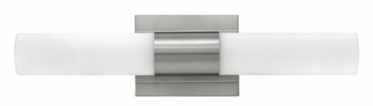 Picture of 15w Bath Portia LED Etched Opal Brushed Nickel Bath Two Light