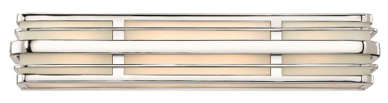 Foto para 100w Bath Winton MED Inside White Etched Panels Chrome Bath Four Light