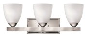 Foto para 100w Bath Pinnacle MED Etched Opal Chrome Bath Three Light