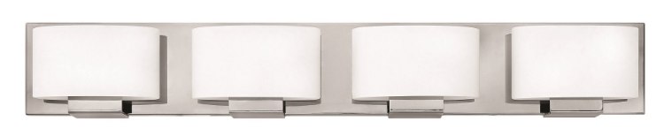 Foto para 4.5w Bath Mila G9 LED Etched Opal Chrome Bath Four Light