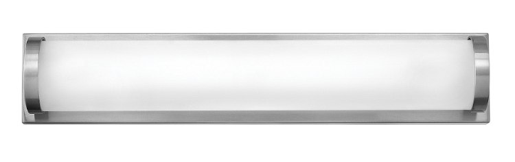 Picture of 15w Bath Acclaim LED Etched Silk-Screened Inside Brushed Nickel Bath Two Light