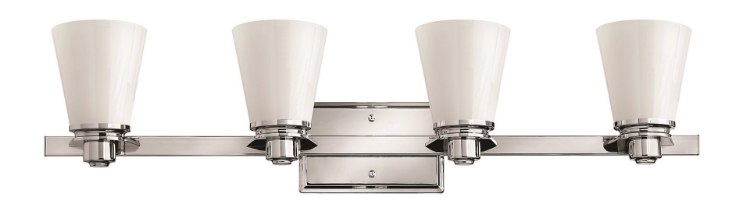 Foto para 100w Bath Avon MED Cased Opal Chrome Bath Four Light