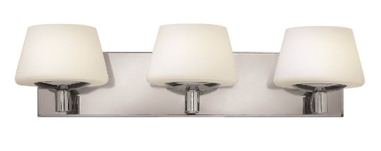 Picture of 60w Bath Bianca G-9 Etched Opal Chrome Bath Three Light