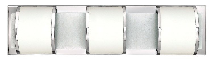 Picture of 60w Bath Mira G-9 Etched Opal Chrome Bath Three Light
