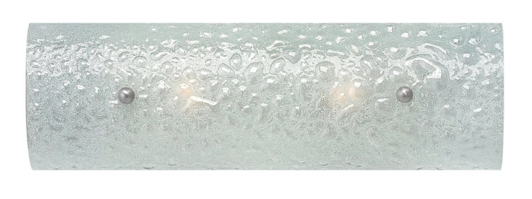 Picture of 60w Bath Costa G-9 Etched Bubble Art Brushed Nickel Bath Two Light