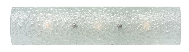 Picture of 60w Bath Costa G-9 Etched Bubble Art Brushed Nickel Bath Three Light