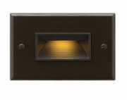 Foto para 4w 4½" Luna 27k LED Bronze Landscape 120v Deck Step Light