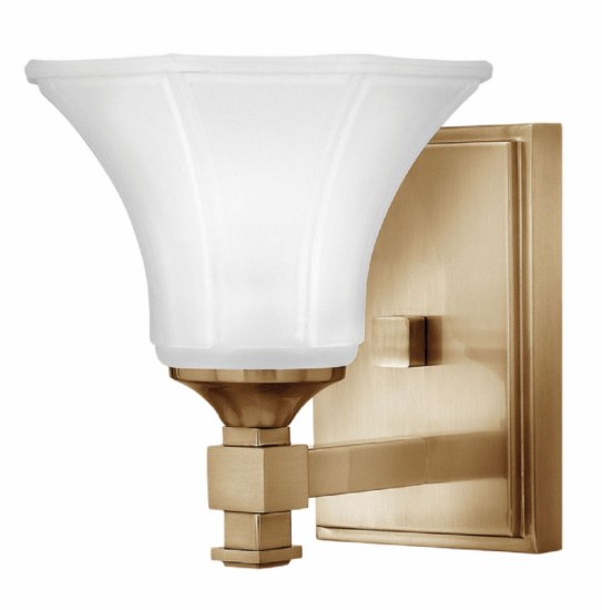 Picture of 100w Bath Abbie MED Etched Brushed Caramel Bath Sconce