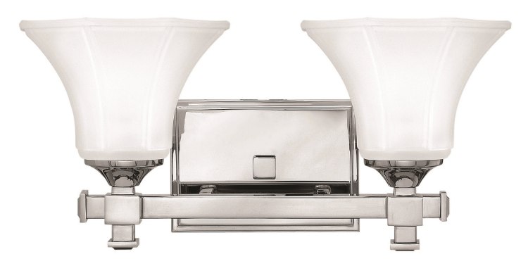 Foto para 100w Bath Abbie MED Etched Chrome Bath Two Light
