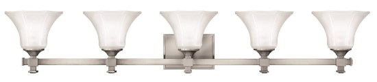 Picture of 100w Bath Abbie MED Etched Brushed Nickel Bath Five Light