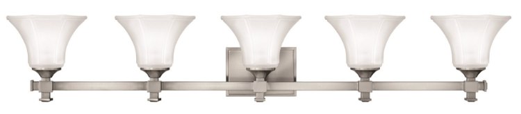 Foto para 100w Bath Abbie MED Etched Brushed Nickel Bath Five Light