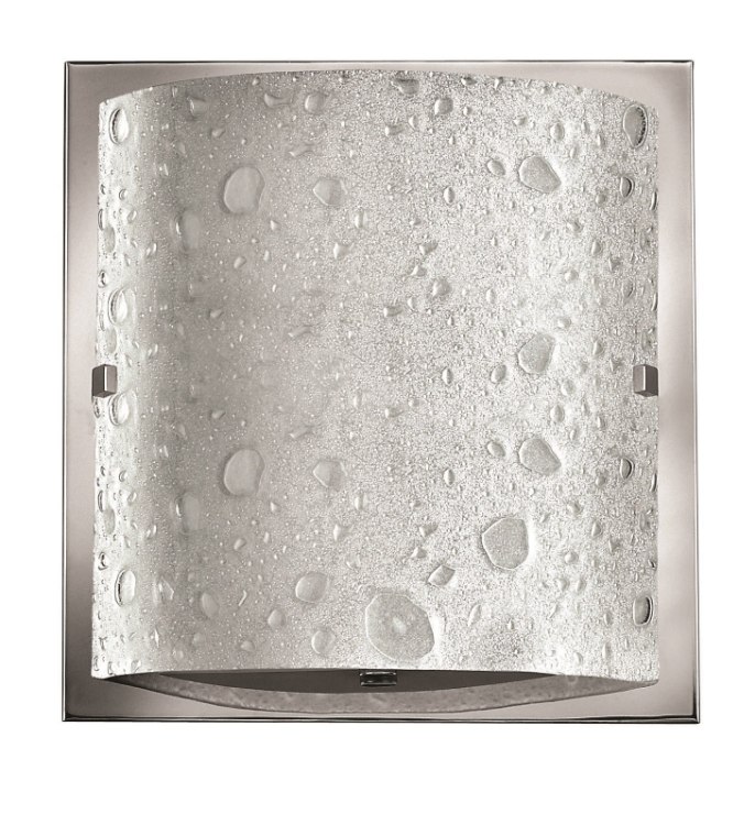 Foto para 75w Bath Daphne MED Etched Bubble Art Chrome Bath Sconce