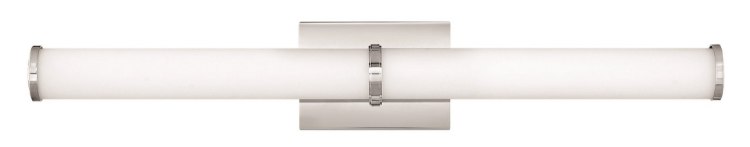 Foto para 52w Bath Simi LED Etched Opal Chrome Bath Three Light