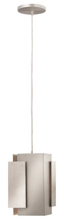 Foto para 100w Mini-Pendant Stratus MED Polished and Brushed Aluminum