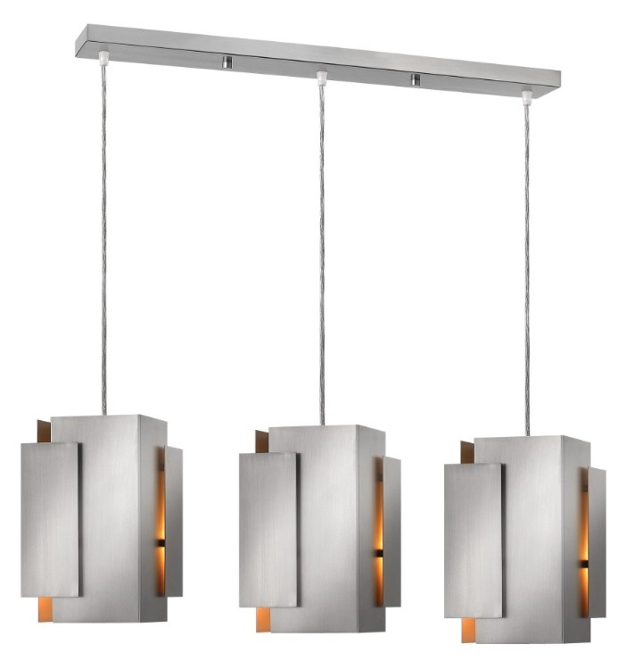 Foto para 100w Pendant Stratus MED Brushed Nickel* Pendant Pairings
