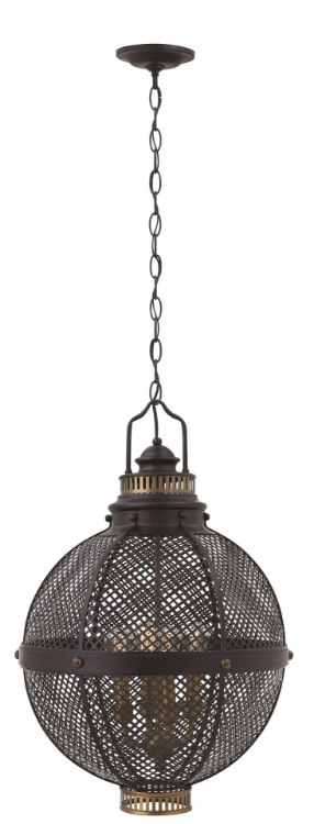 Picture of 60w Foyer Miramar CAND Black* Single Tier Foyer