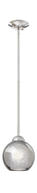 Foto para 100w Mini-Pendant Vivo MED Faux Mercury Brushed Nickel*