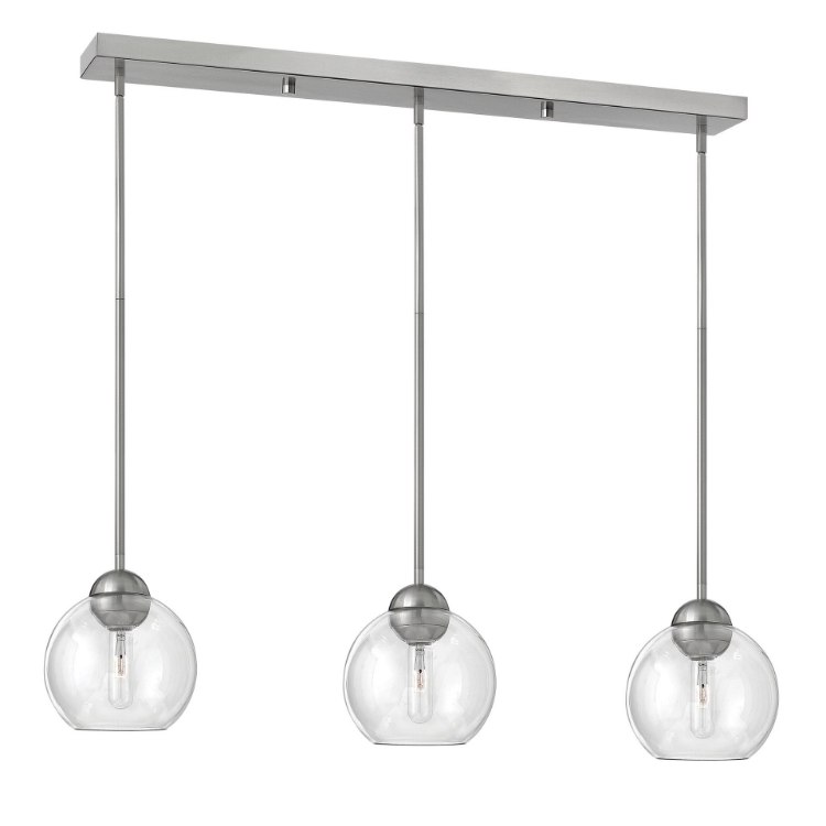 Foto para 100w Pendant Vivo MED Clear Brushed Nickel* Pendant Pairings