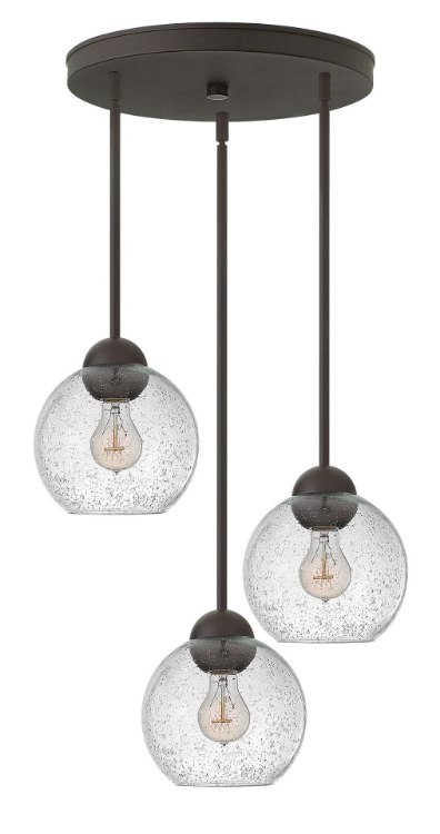 Foto para 100w Pendant Vivo MED Clear Seedy Vintage Bronze Pendant Pairings