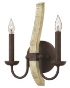 Foto para 60w Sconce Middlefield CAND Iron Rust* Two Light Sconce