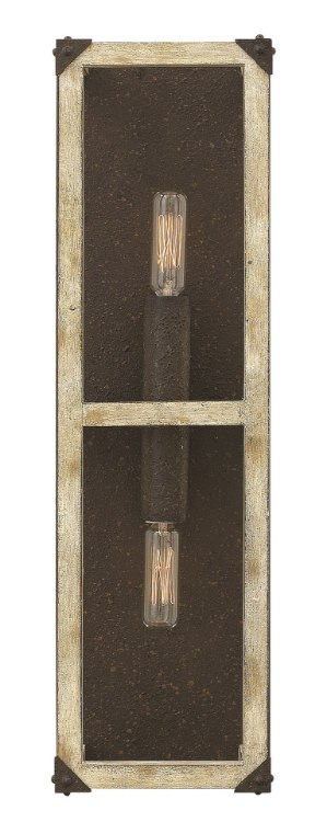 Picture of 60w Sconce Emilie CAND Iron Rust*
