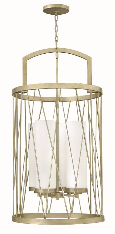 Picture of 100w Foyer Nest MED Silver Leaf* Single Tier Foyer