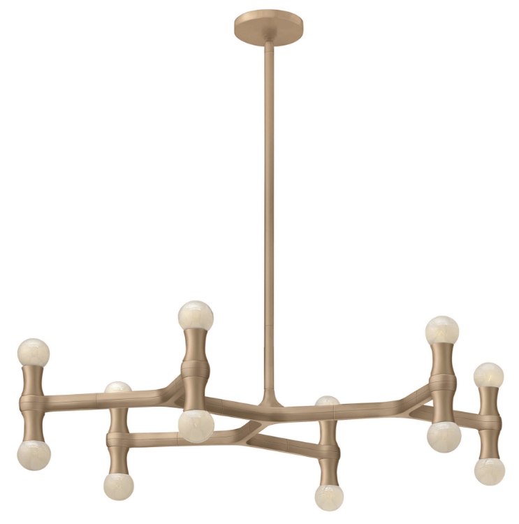 Picture of 60w Chandelier Karma CAND Champagne Single Tier