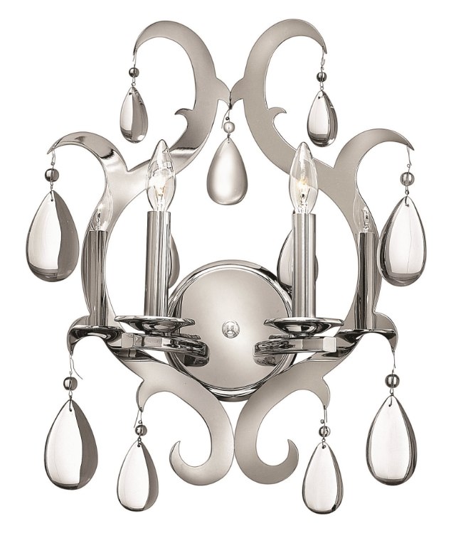 Picture of 60w Sconce Xanadu CAND Polished Stainless Steel*