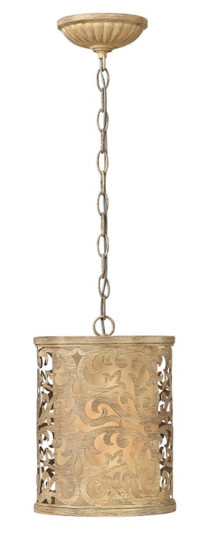 Foto para 100w Mini-Pendant Carabel MED Brushed Champagne