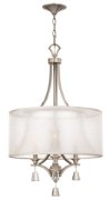 Foto para 60w Chandelier Mime CAND Brushed Nickel* Three Light