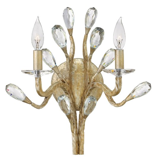 Foto para 60w Sconce Eve CAND Champagne Gold Two Light Sconce